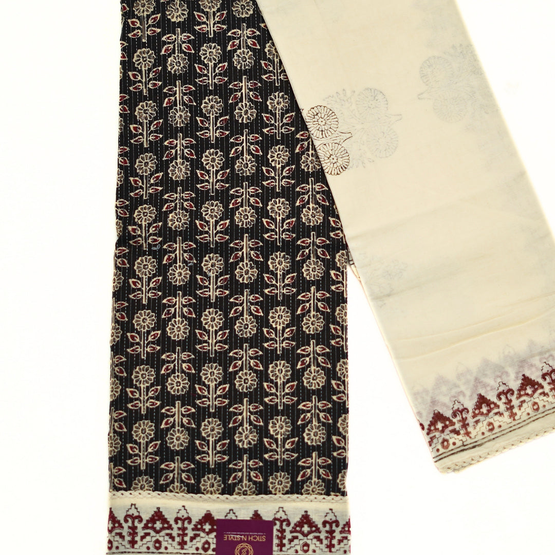 Regular cotton salwar sets with all over prints.