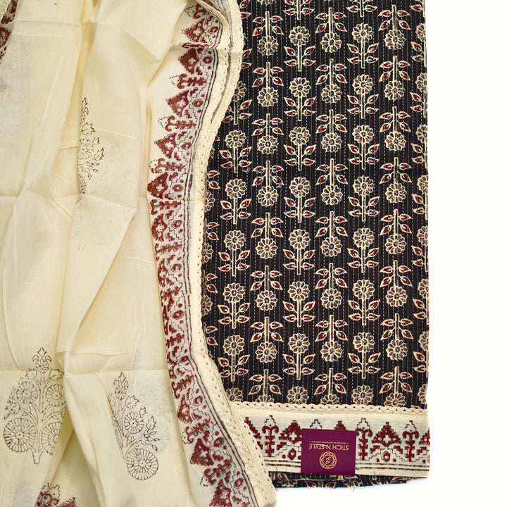 Regular cotton salwar sets with all over prints.