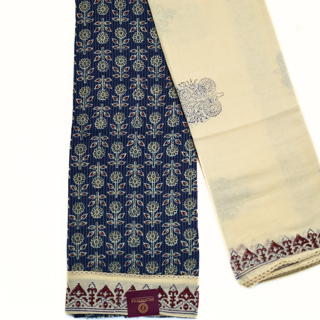 Regular cotton salwar sets with all over prints.