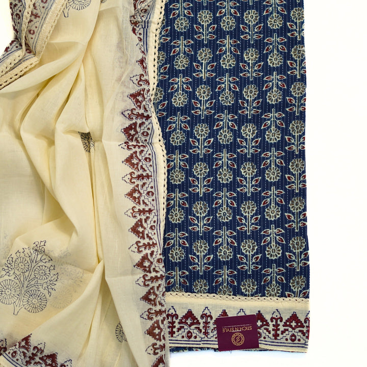 Regular cotton salwar sets with all over prints.
