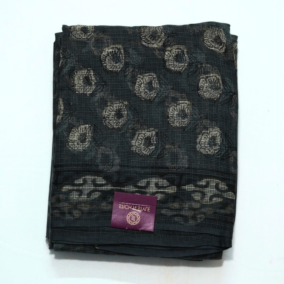 Kotta cotton salwar top with kotta cotton dhupatta, full print.
