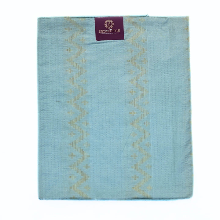 Jute silk salwar with all over weaving with beautiful weaving dhupatta.
