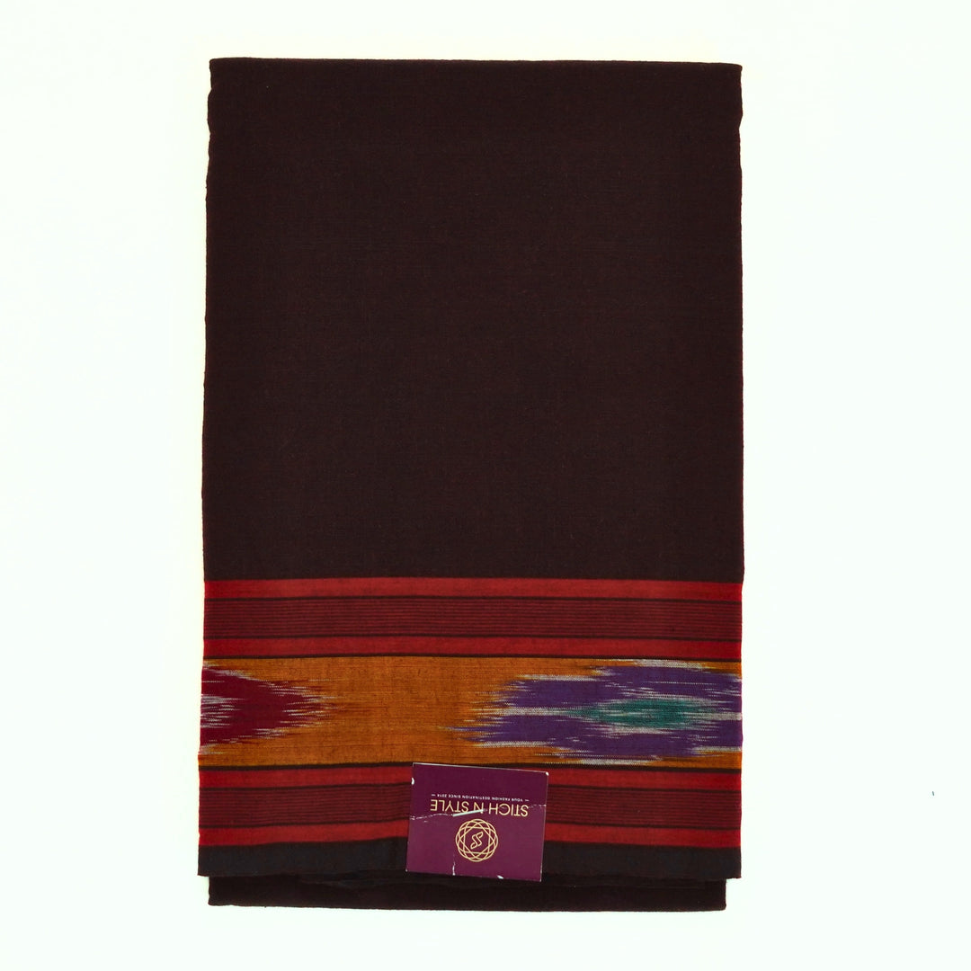 A Classic traditonal cotton Salwar top matched with a cotton bottom and cotton dhupatta.