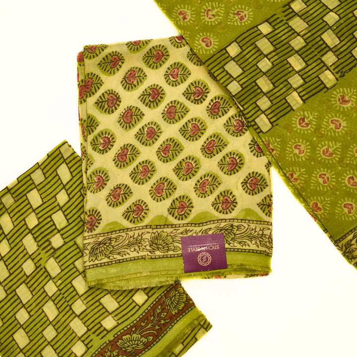 Pure modal salwar set with all over printed.