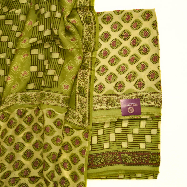 Pure modal salwar set with all over printed.